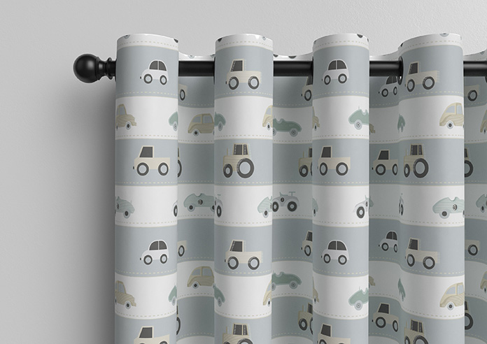 Brum Brum, Journey - Made to Measure Curtains - Image 12